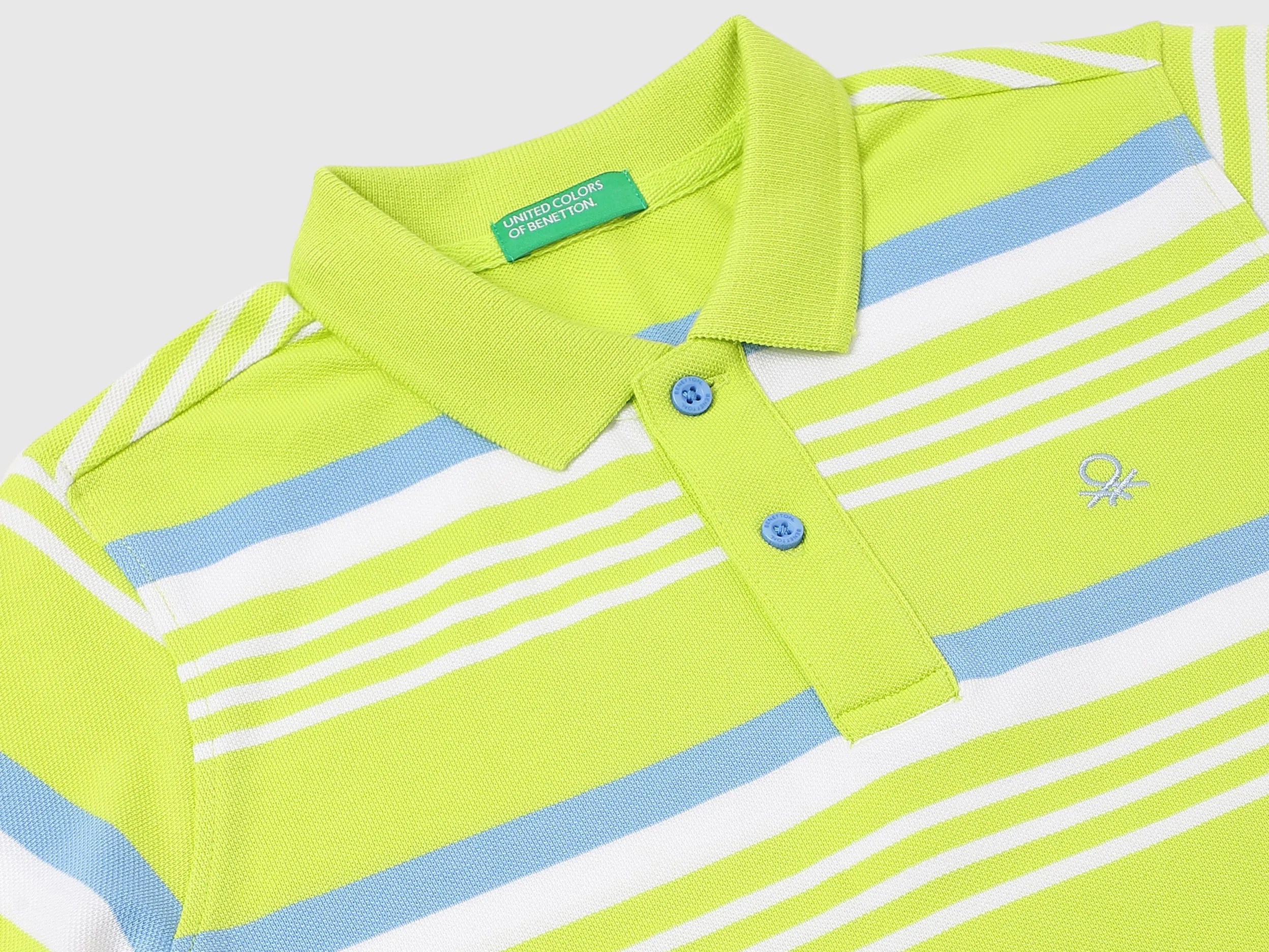 Cotton Striped Polo Neck Boys T-shirts