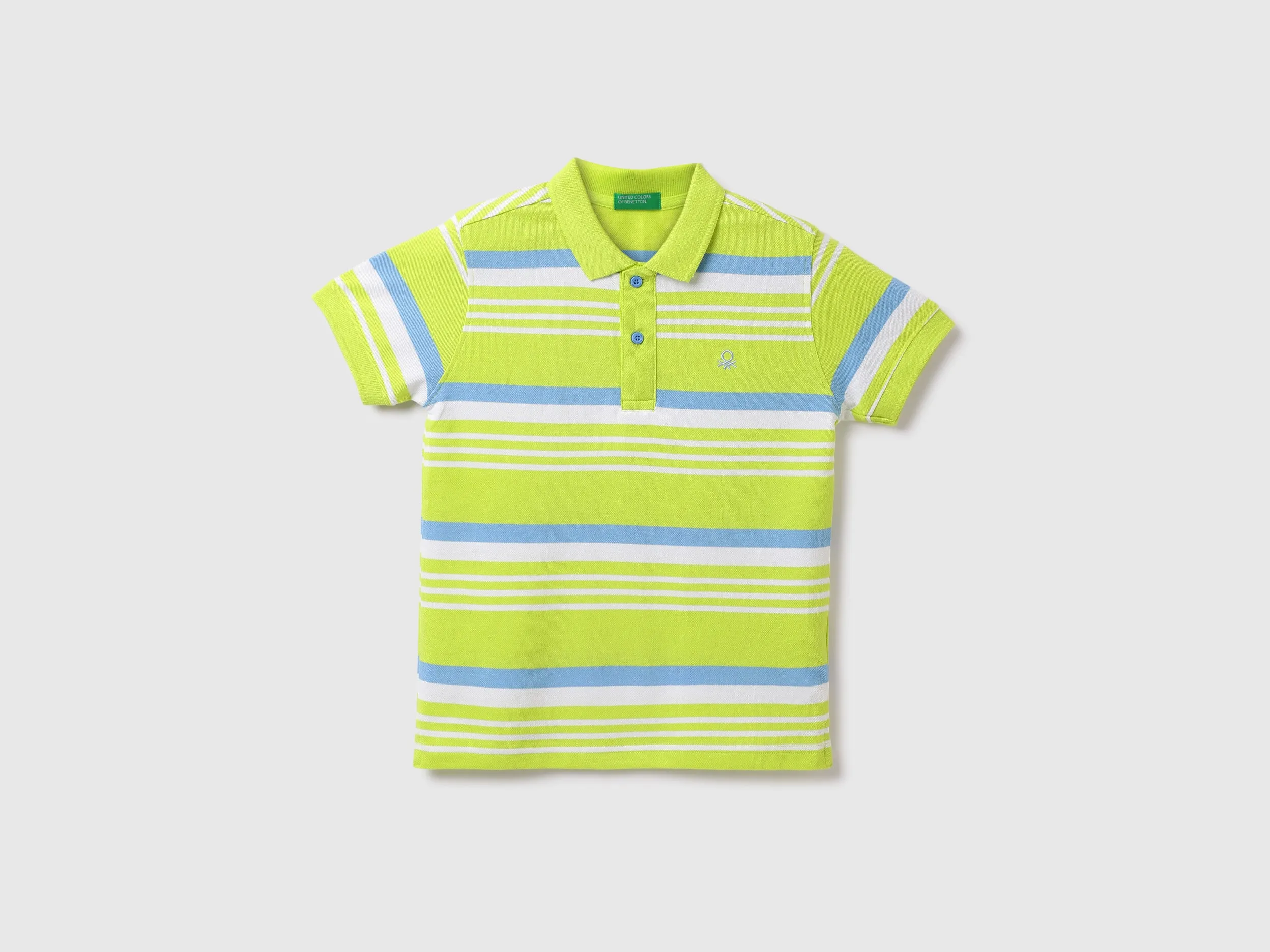 Cotton Striped Polo Neck Boys T-shirts