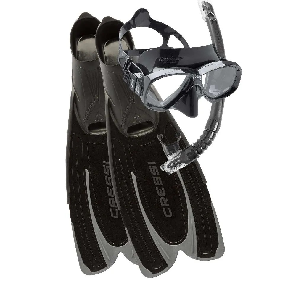 Cressi Agua   Perla   Gamma MSF Set Black