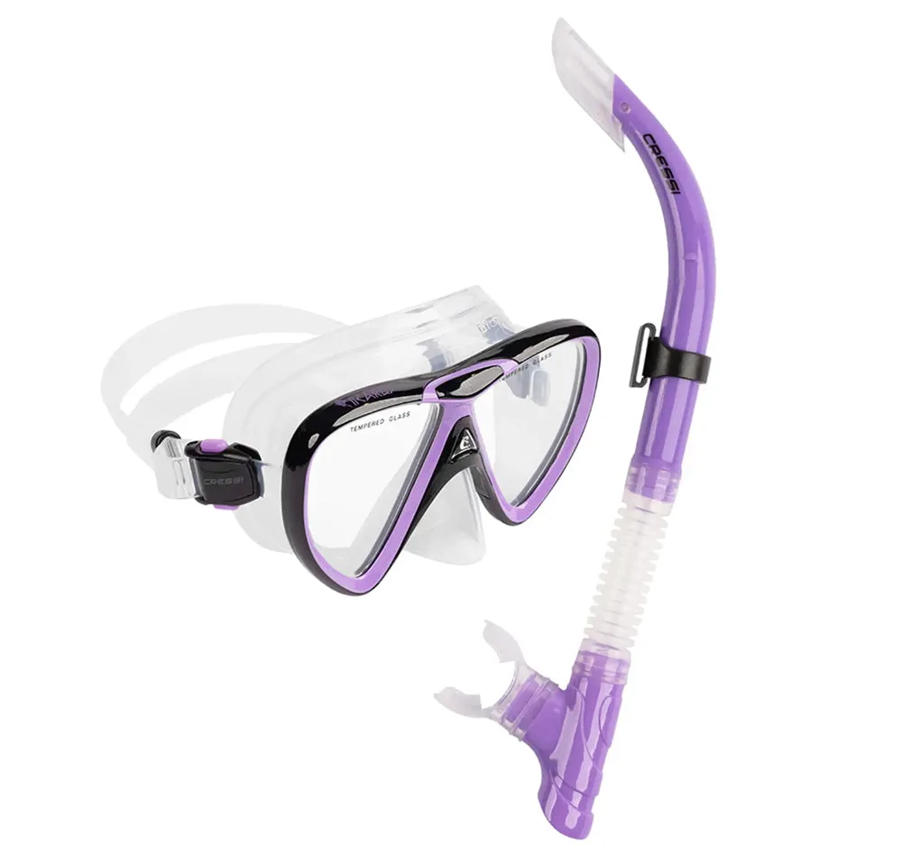 Cressi Ikarus   X-Hale Mask Snorkel Set