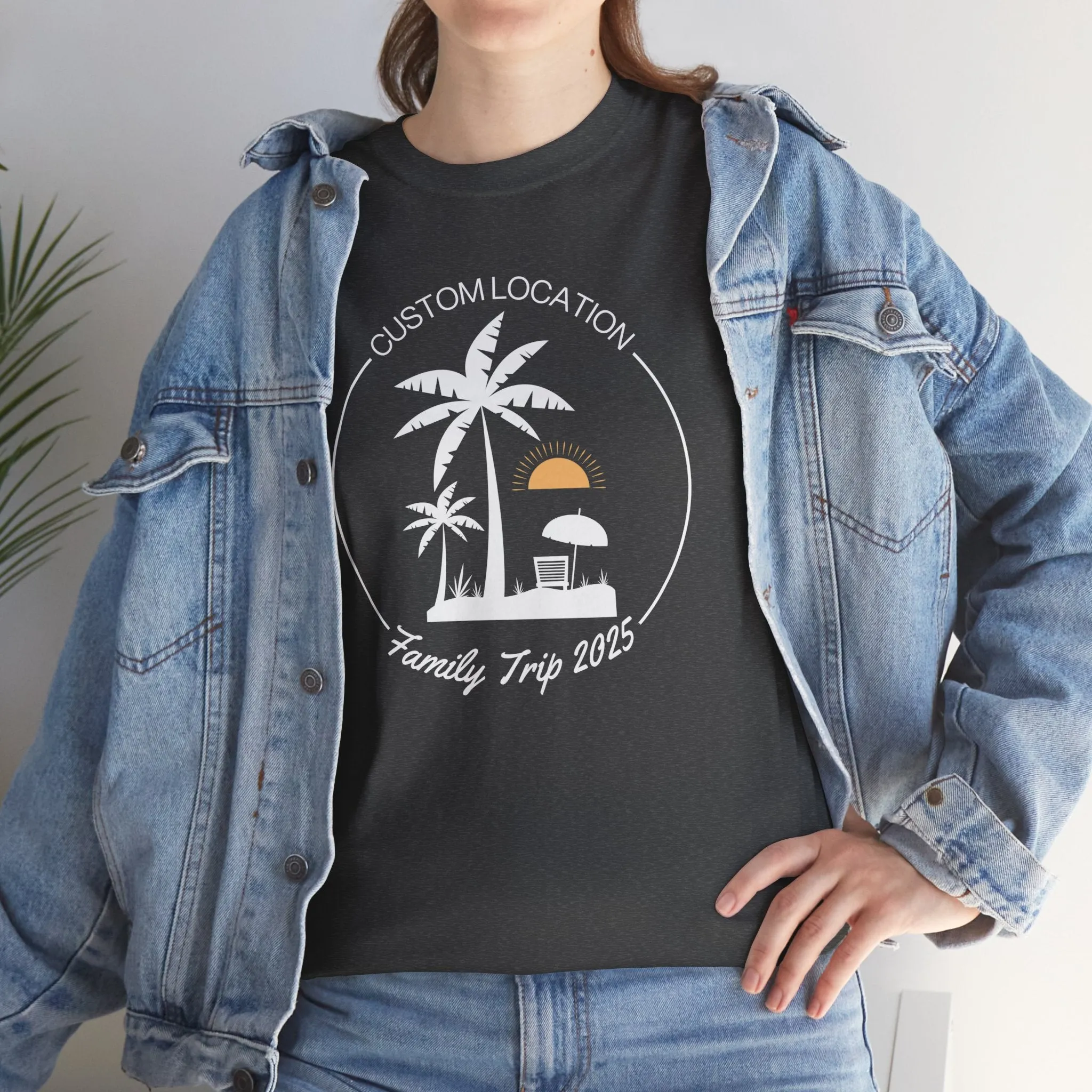 Custom Family Trip 2025 Shirt, Custom Summer Shirt, Custom Family Vacation Shirts, Family Vacation Shirts, Custom Vacation Shirts, Beach Tee
