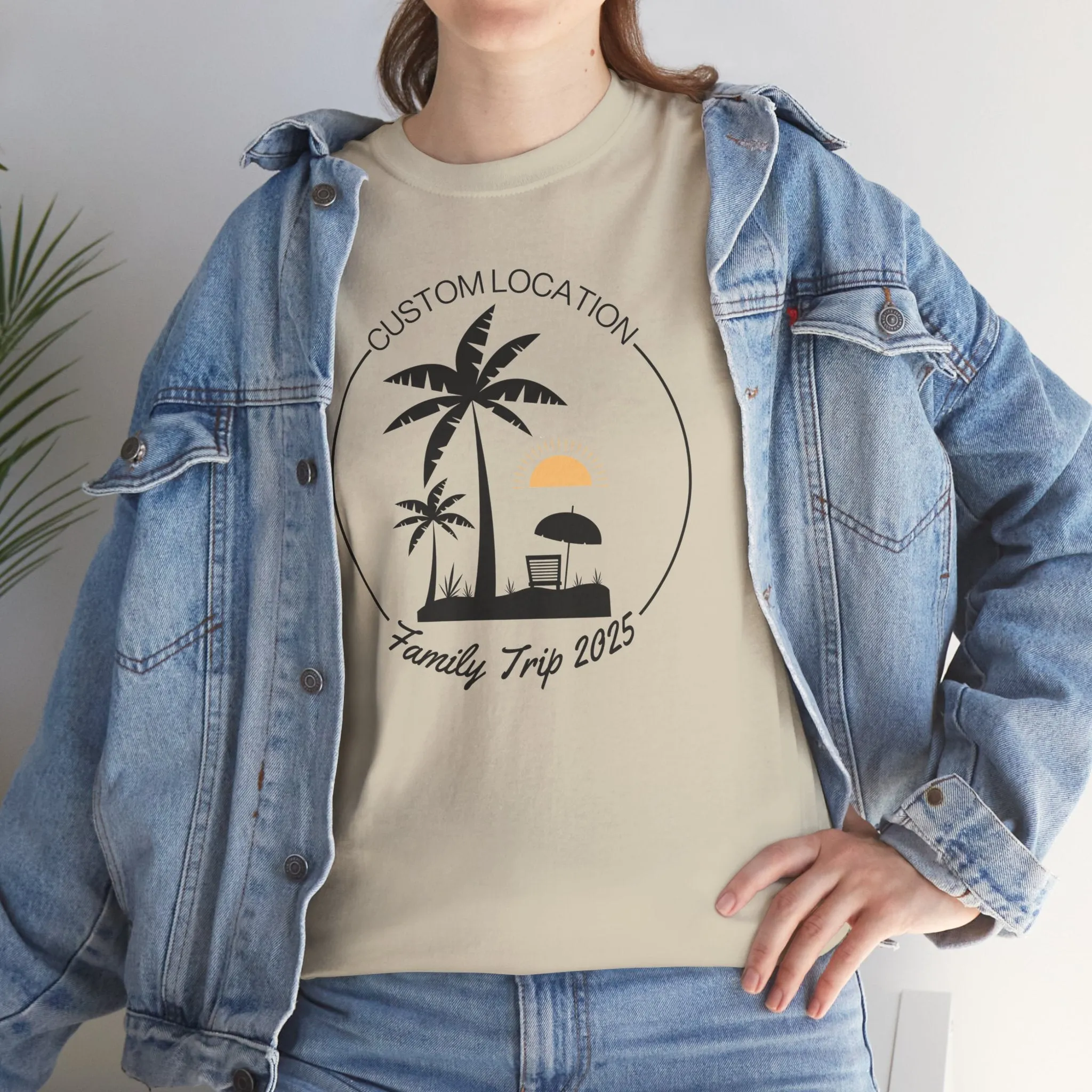 Custom Family Trip 2025 Shirt, Custom Summer Shirt, Custom Family Vacation Shirts, Family Vacation Shirts, Custom Vacation Shirts, Beach Tee
