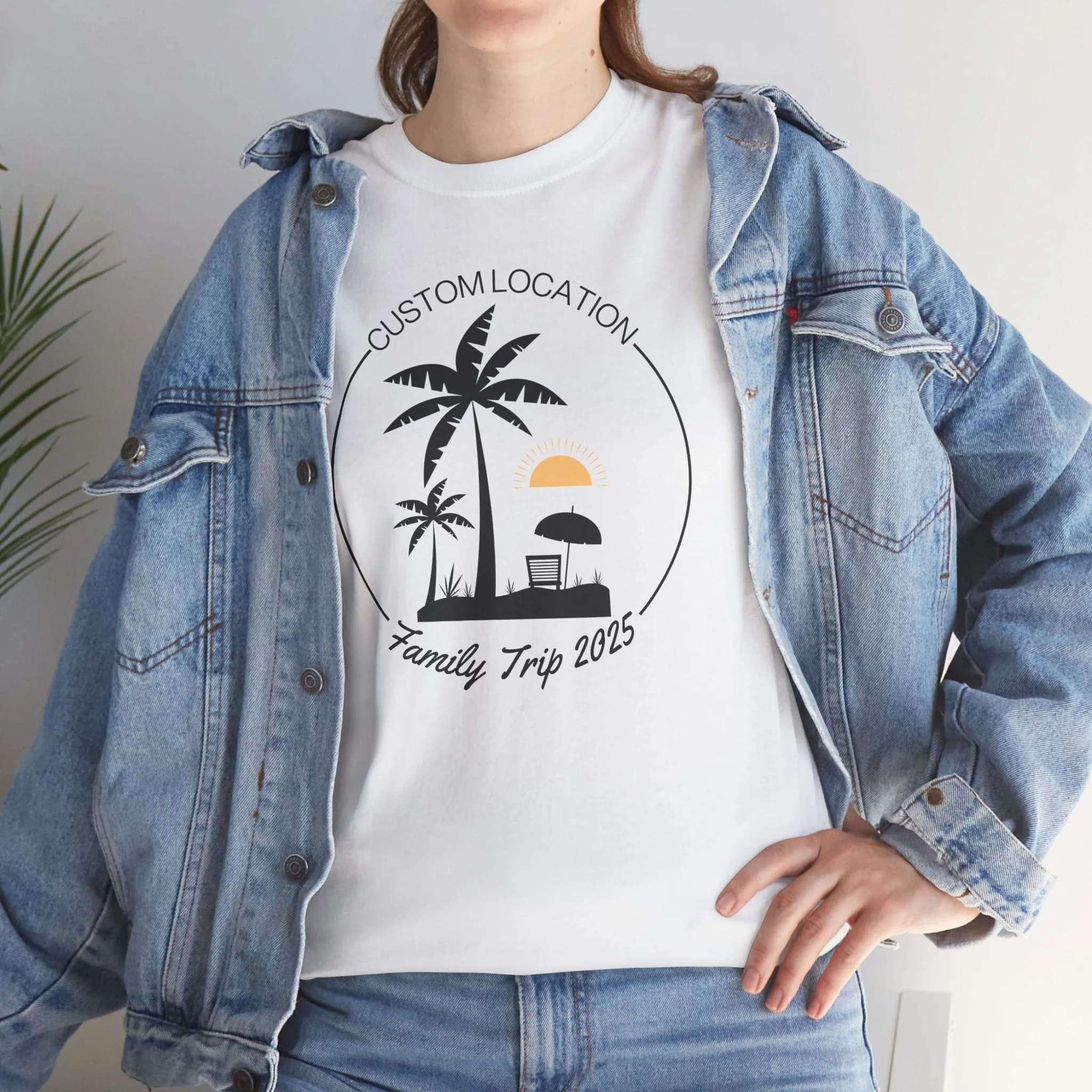 Custom Family Trip 2025 Shirt, Custom Summer Shirt, Custom Family Vacation Shirts, Family Vacation Shirts, Custom Vacation Shirts, Beach Tee