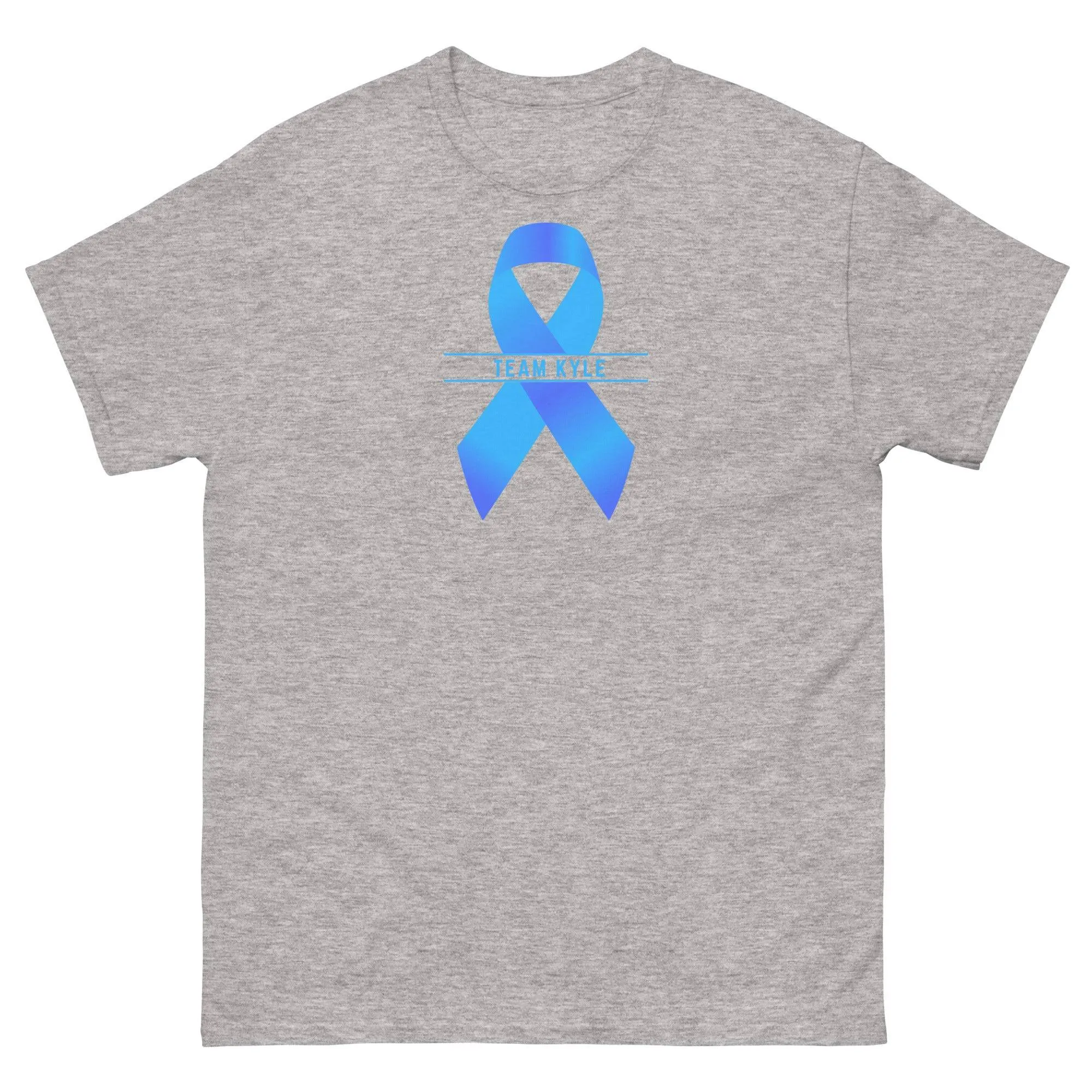 Customizable Cancer Ribbon Gray Tee