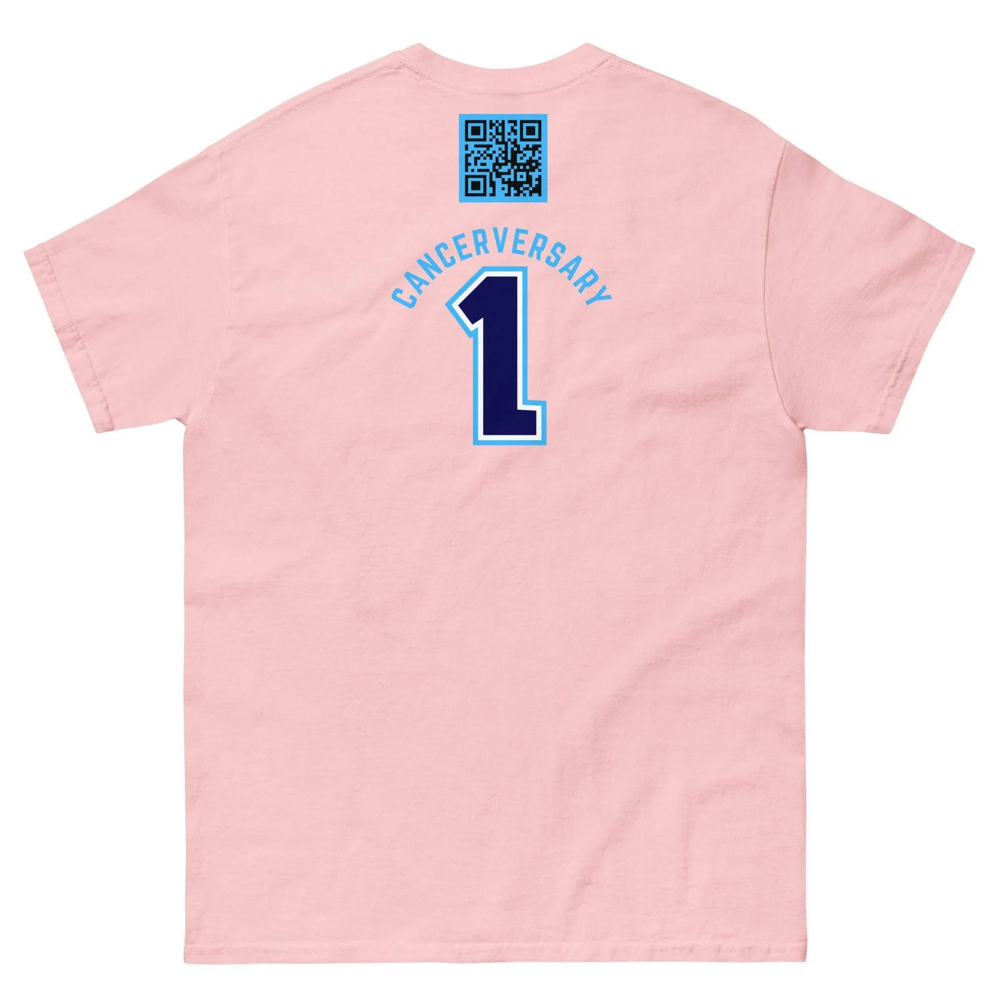 Customizable Cancer Ribbon Gray Tee
