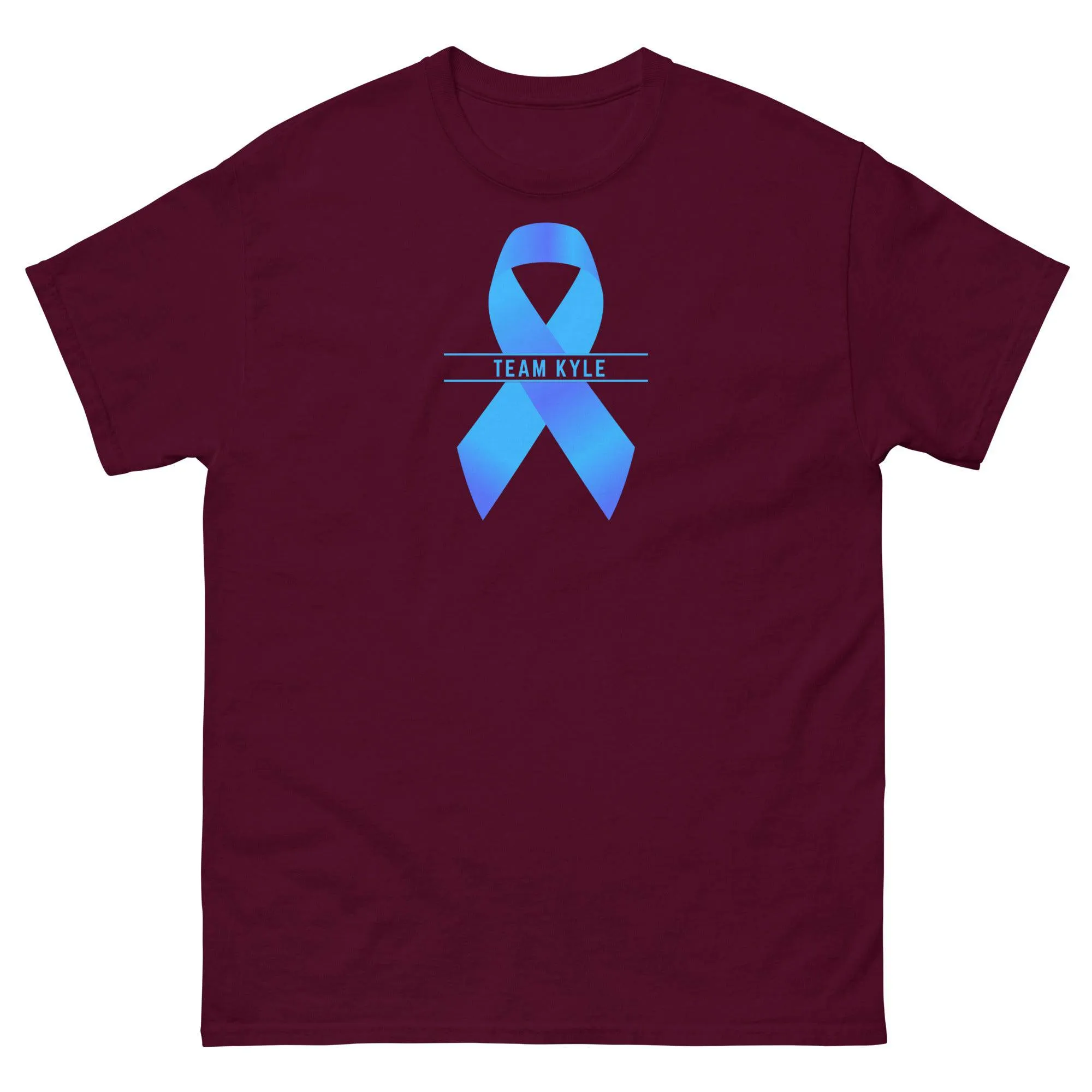 Customizable Cancer Ribbon Gray Tee