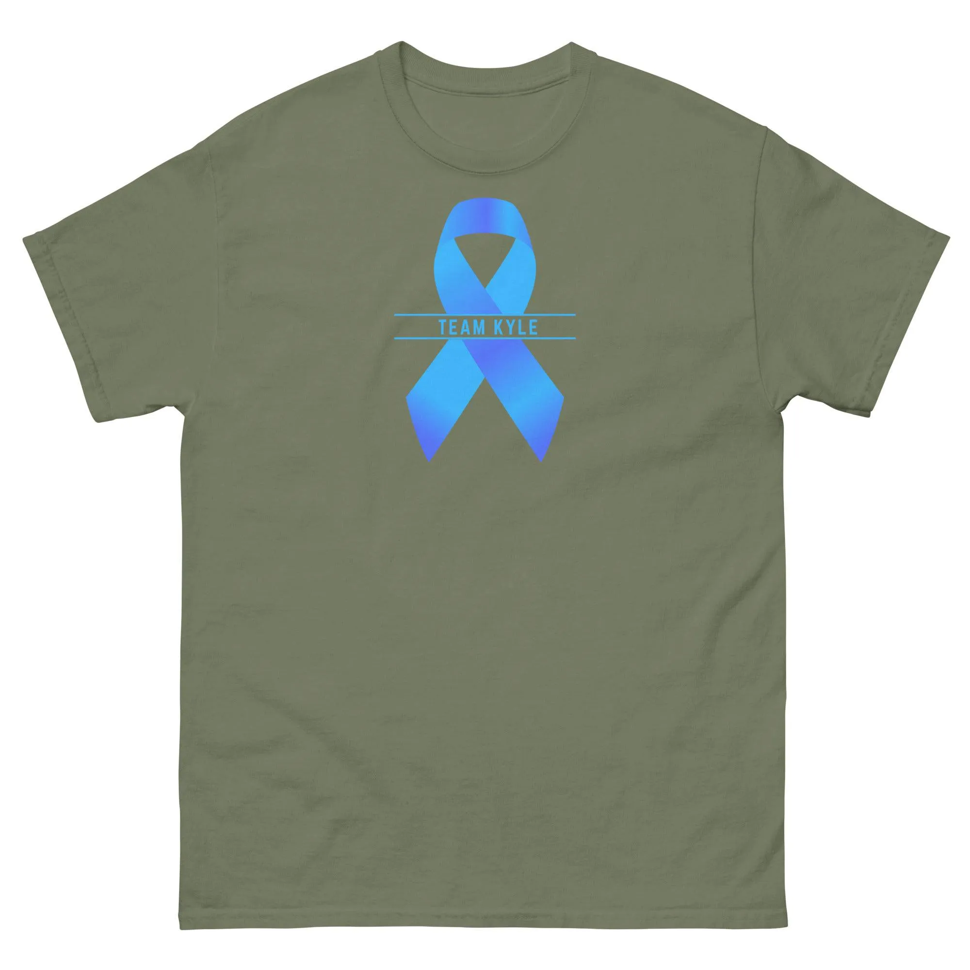 Customizable Cancer Ribbon Gray Tee