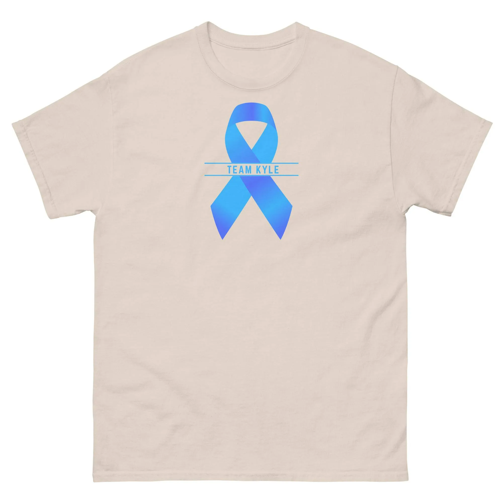 Customizable Cancer Ribbon Gray Tee