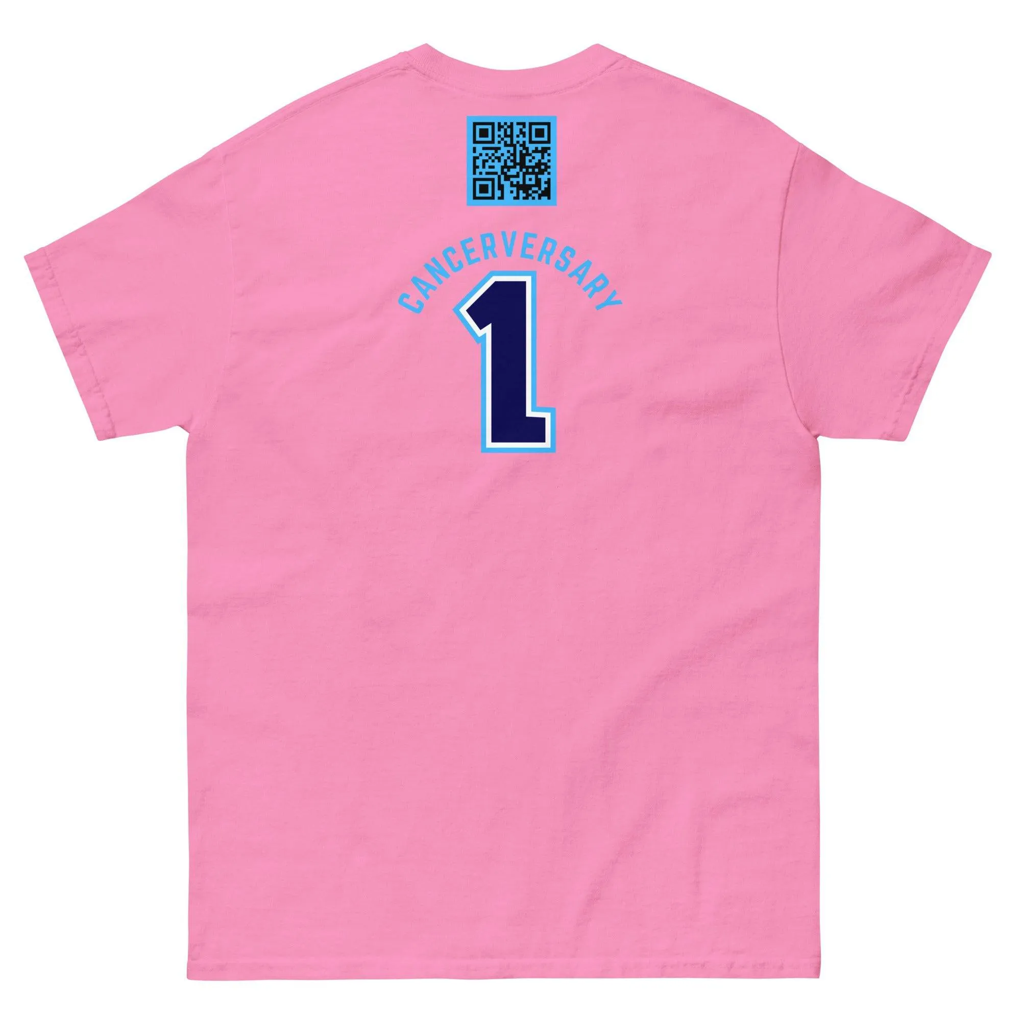 Customizable Cancer Ribbon Gray Tee