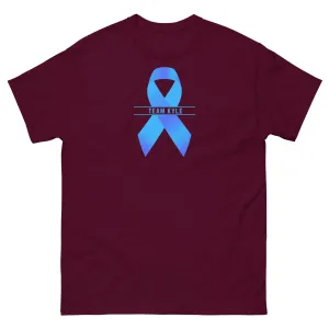 Customizable Cancer Ribbon Gray Tee