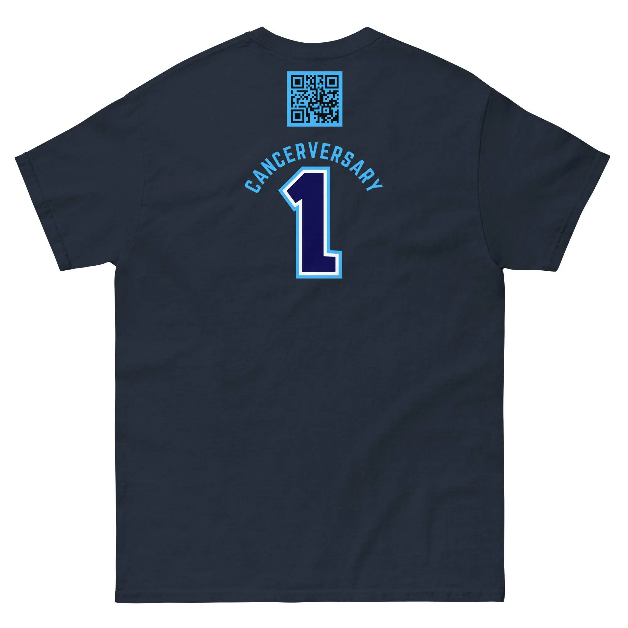 Customizable Cancer Ribbon Gray Tee