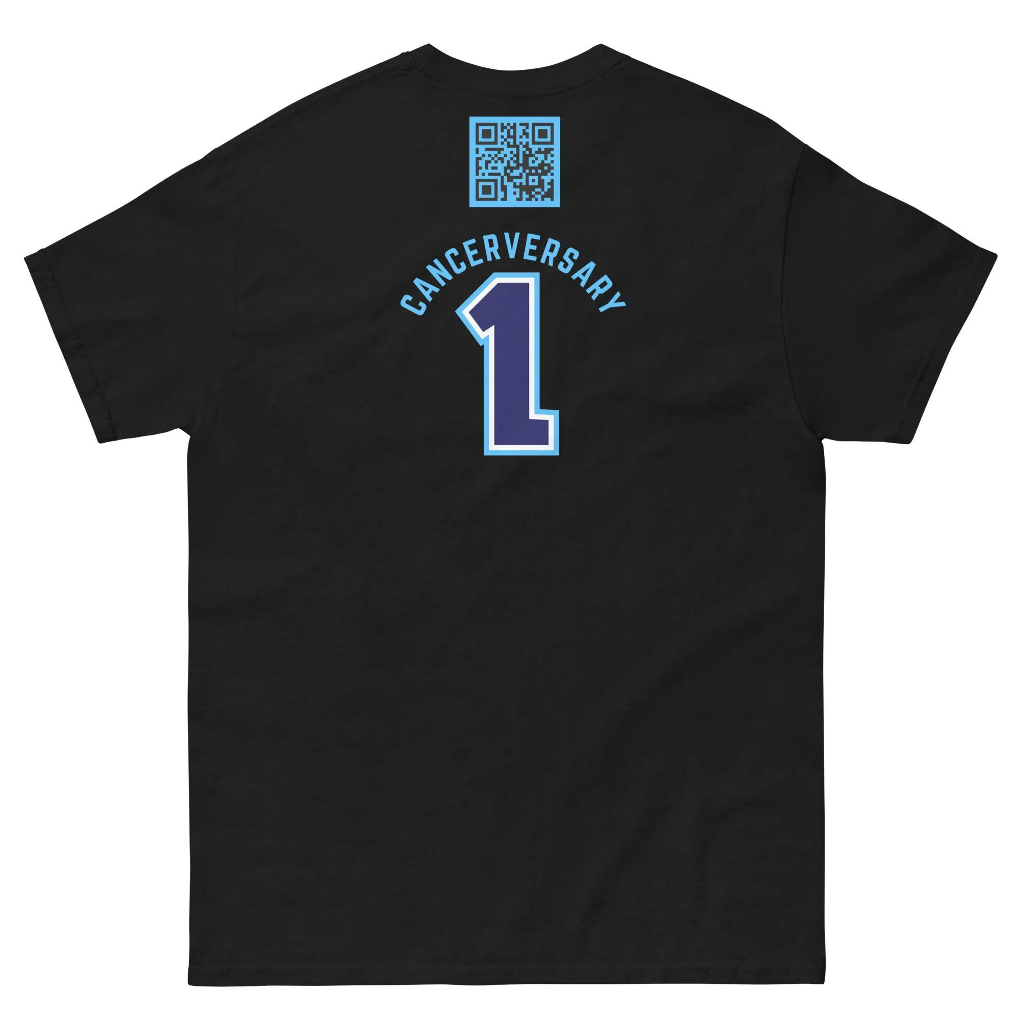 Customizable Cancer Ribbon Gray Tee
