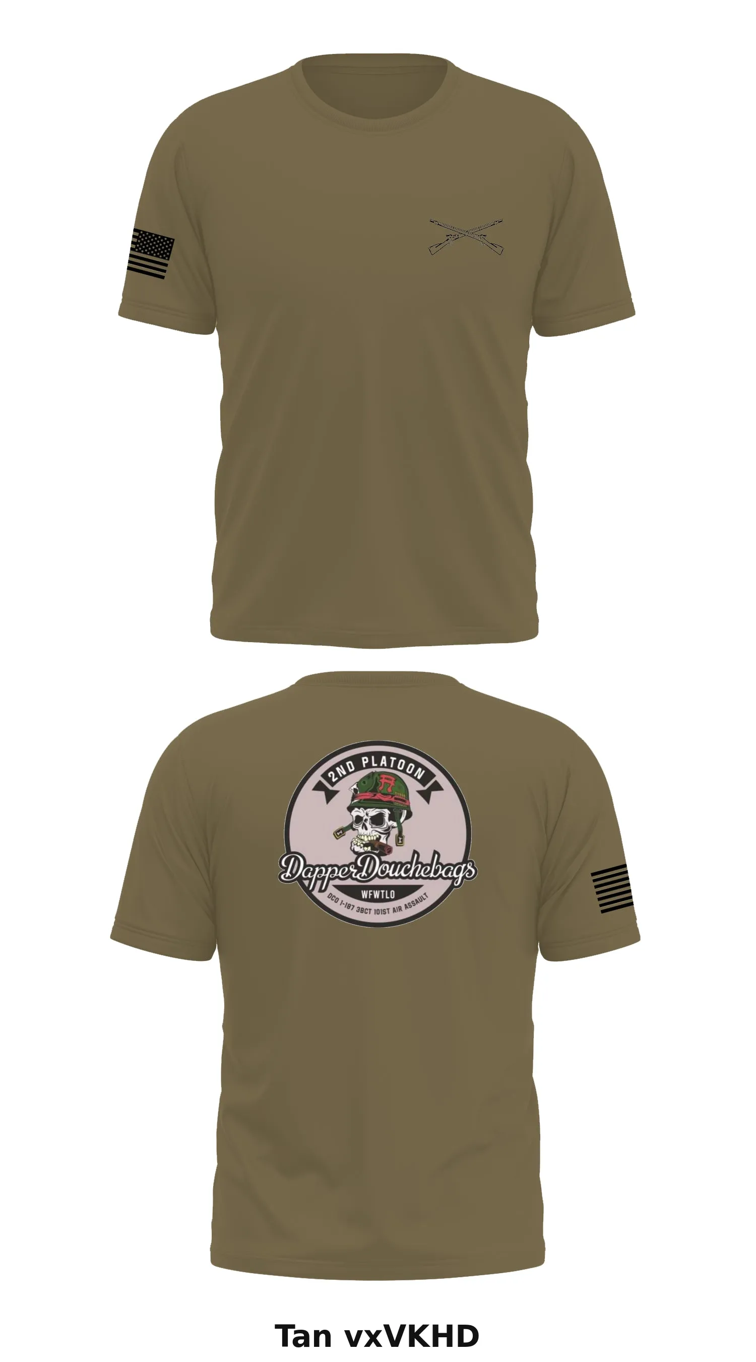 D co 1-187 3BCT Store 1 Core Men's SS Performance Tee - vxVKHD