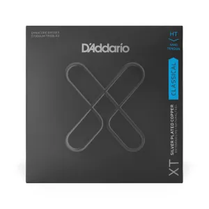 D'Addario XTC46 TT XT Dynacore Titanium Classical Guitar Strings, Hard Tension