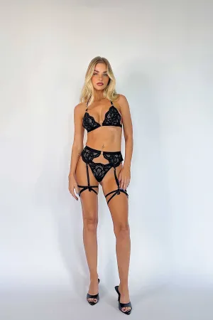 Delia Black 3 Piece Set