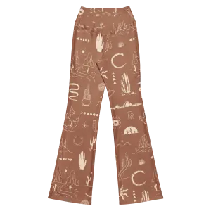 Desert Dreamscape Flare Leggings