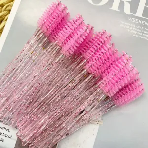 Disposable Crystal Eyelash Brush Comb: Professional Makeup Beauty Tool