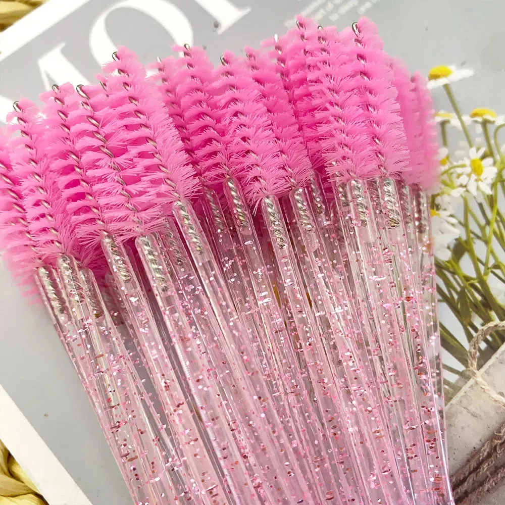 Disposable Crystal Eyelash Brush Comb: Professional Makeup Beauty Tool