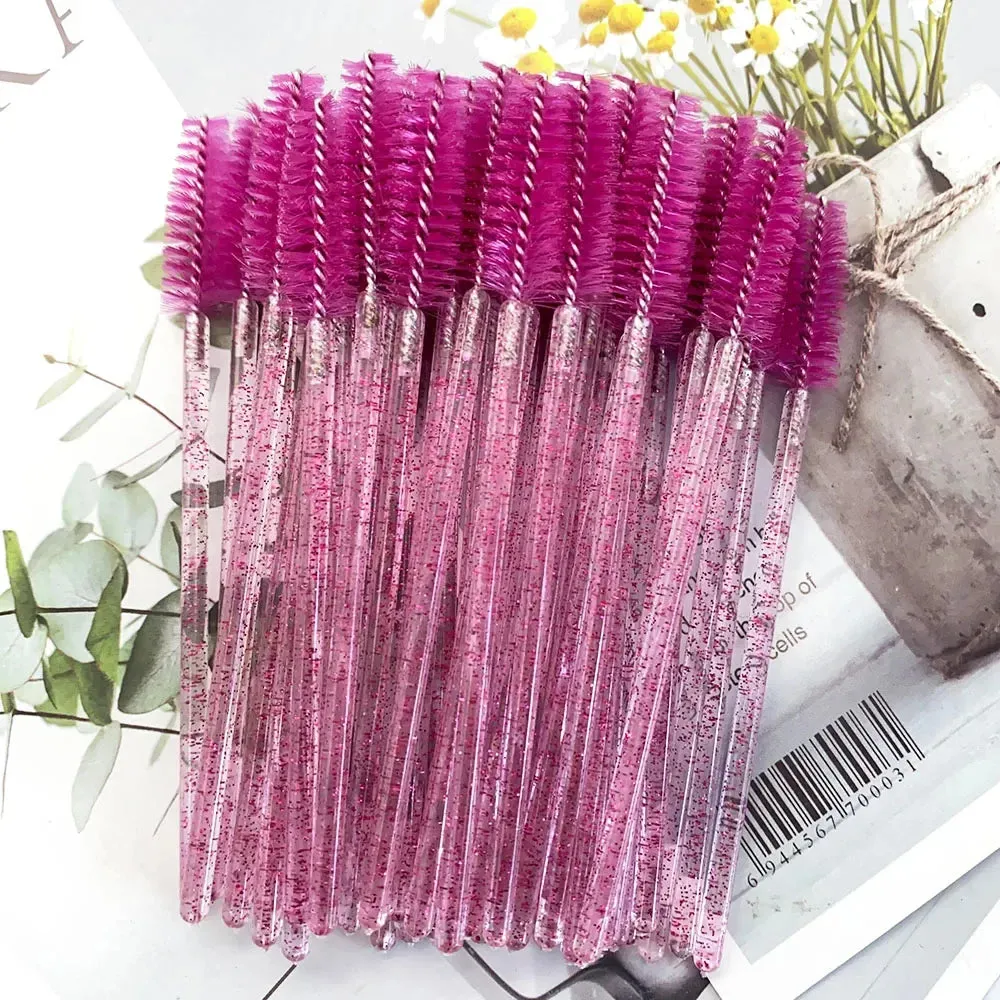 Disposable Crystal Eyelash Brush Comb: Professional Makeup Beauty Tool