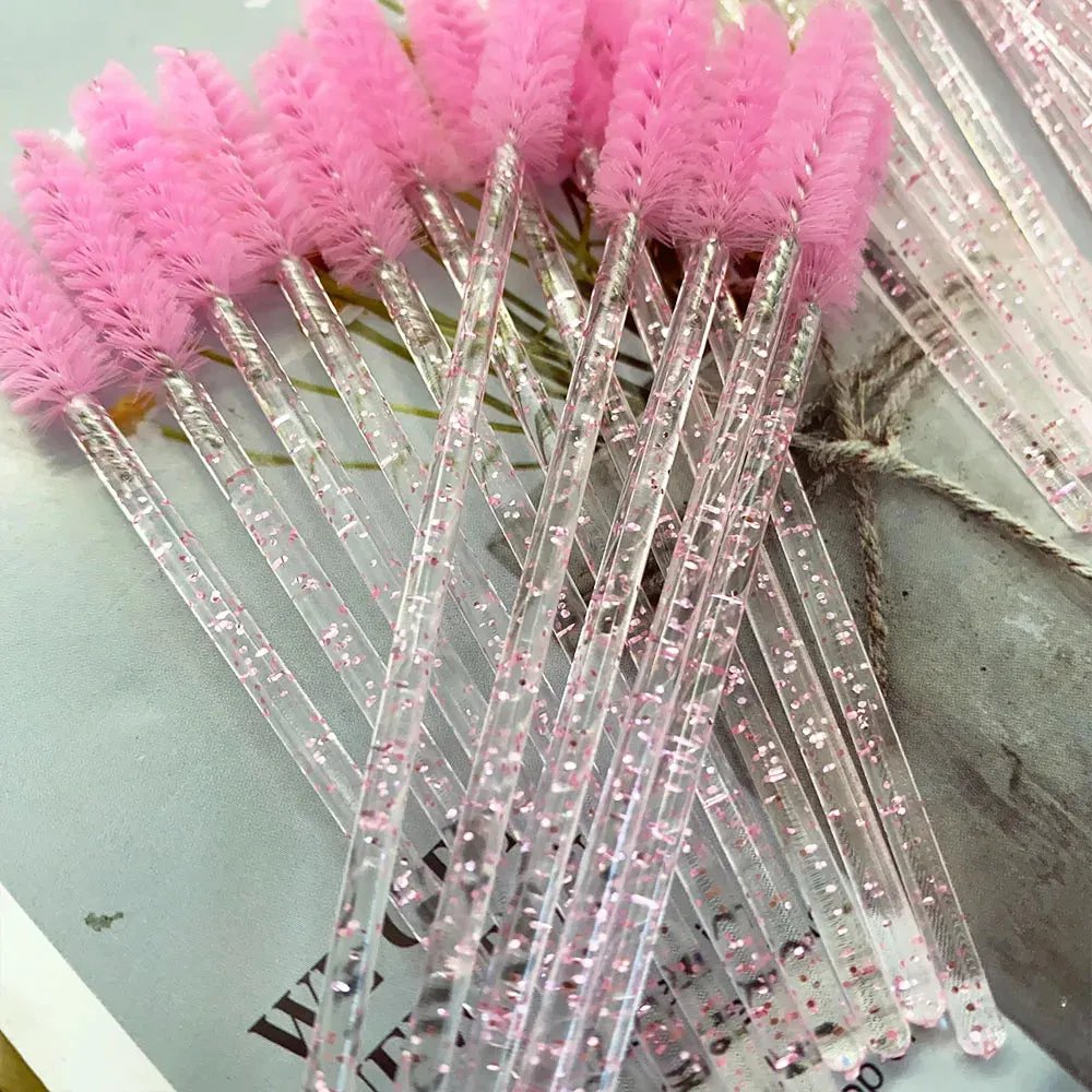 Disposable Crystal Eyelash Brush Comb: Professional Makeup Beauty Tool