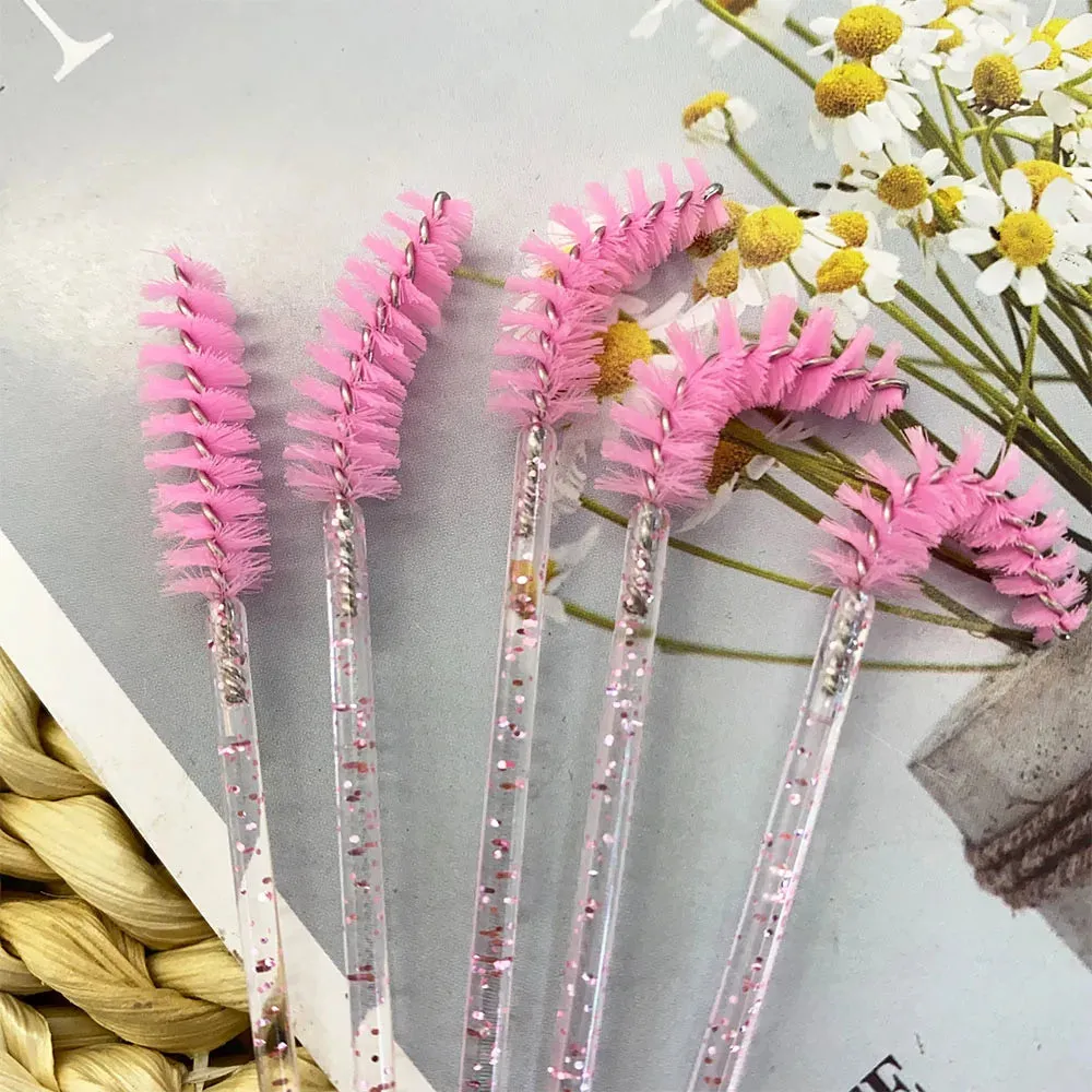Disposable Crystal Eyelash Brush Comb: Professional Makeup Beauty Tool