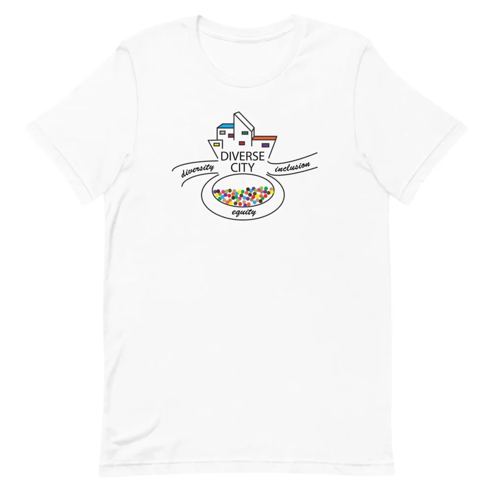 Diverse City Logo Short-Sleeve Gender Neutral T-Shirt