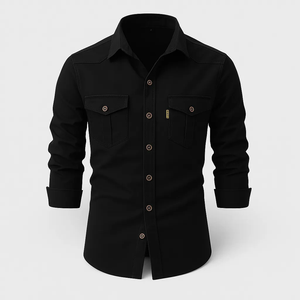 Domoir | Relaxed Cotton Shirt