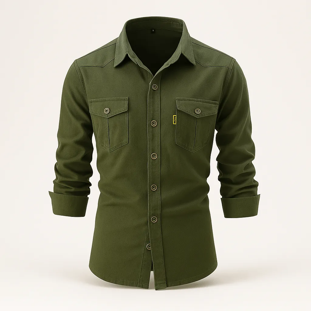 Domoir | Relaxed Cotton Shirt