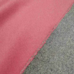 Double Sided Wool, Pink/Grey