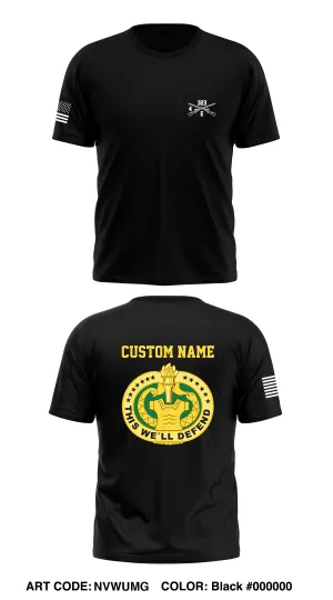 E Co, 4-343REGT 2-98DIV Store 1 Core Men's SS Performance Tee - NVWUMG