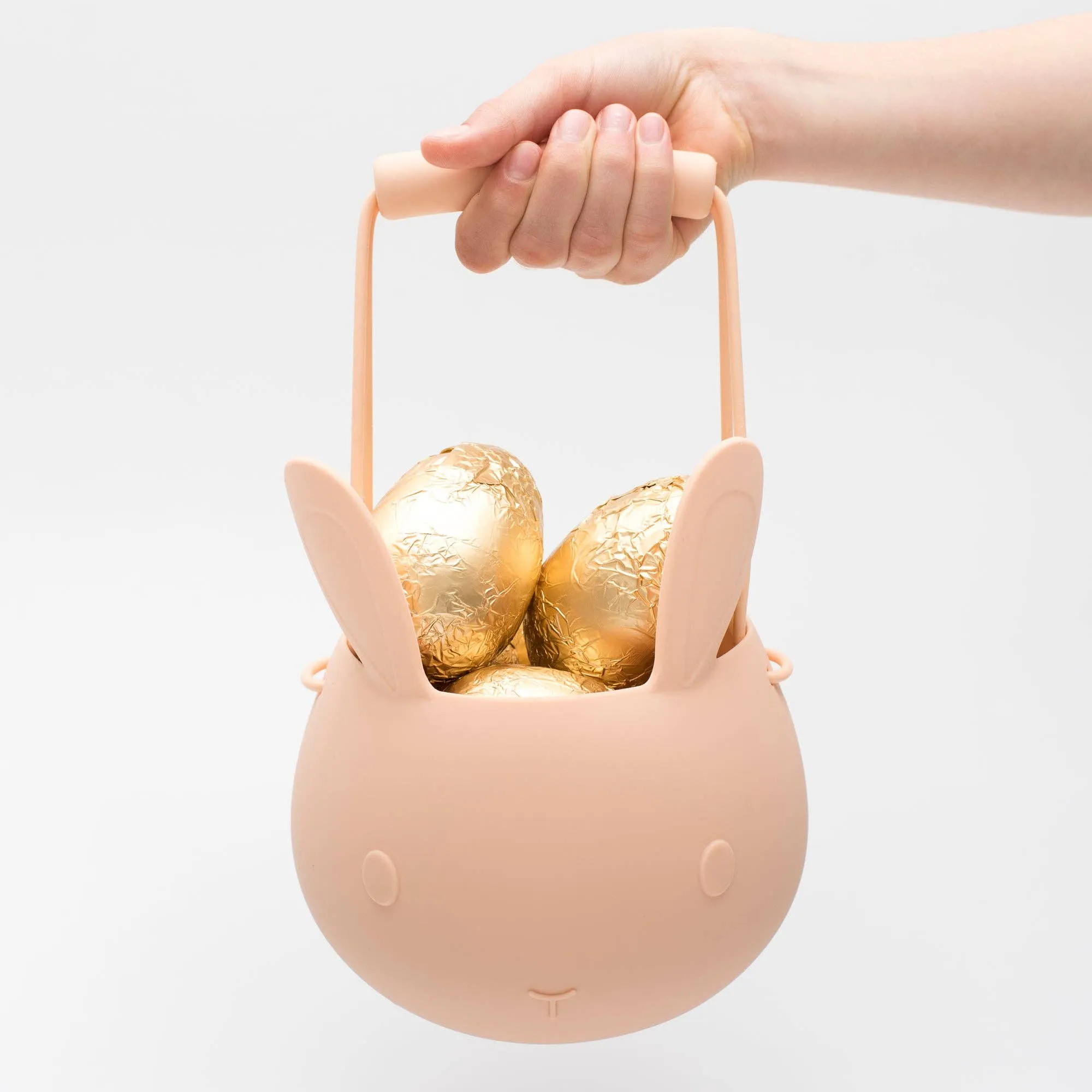 Easter Bunny Basket - Blush