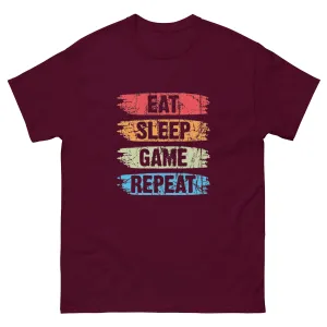 Eat, Sleep, Game Repeat Unisex Classic Tee