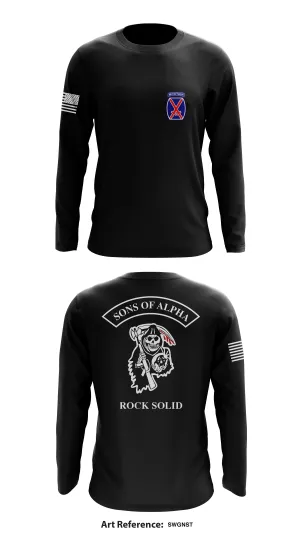 Eddie Store 1 Core Men's LS Performance Tee - swGnSt