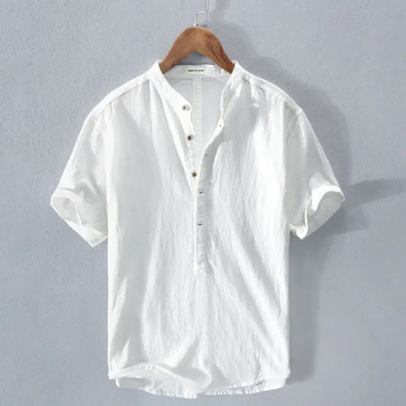 Everett™ Breathable Short-Sleeve Linen Shirts