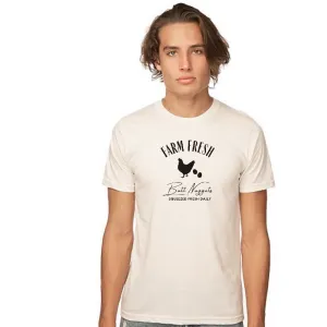 Farm Fresh Butt Nuggets Organic Cotton Men's Tee