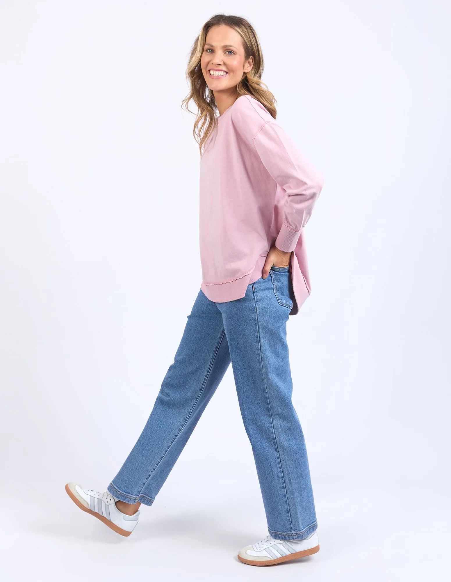 Farrah Long Sleeve - Blossom Pink