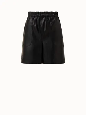 Faux Leather Shorts