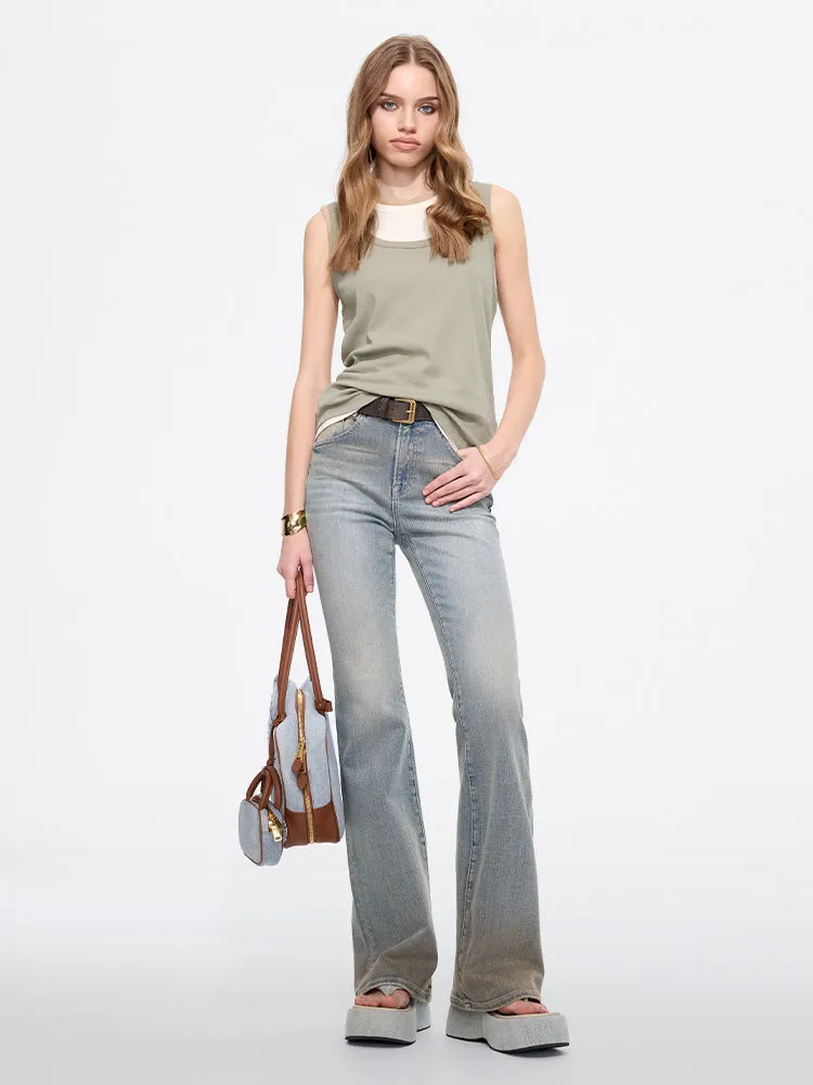 Faux Three-Piece T-Shirt