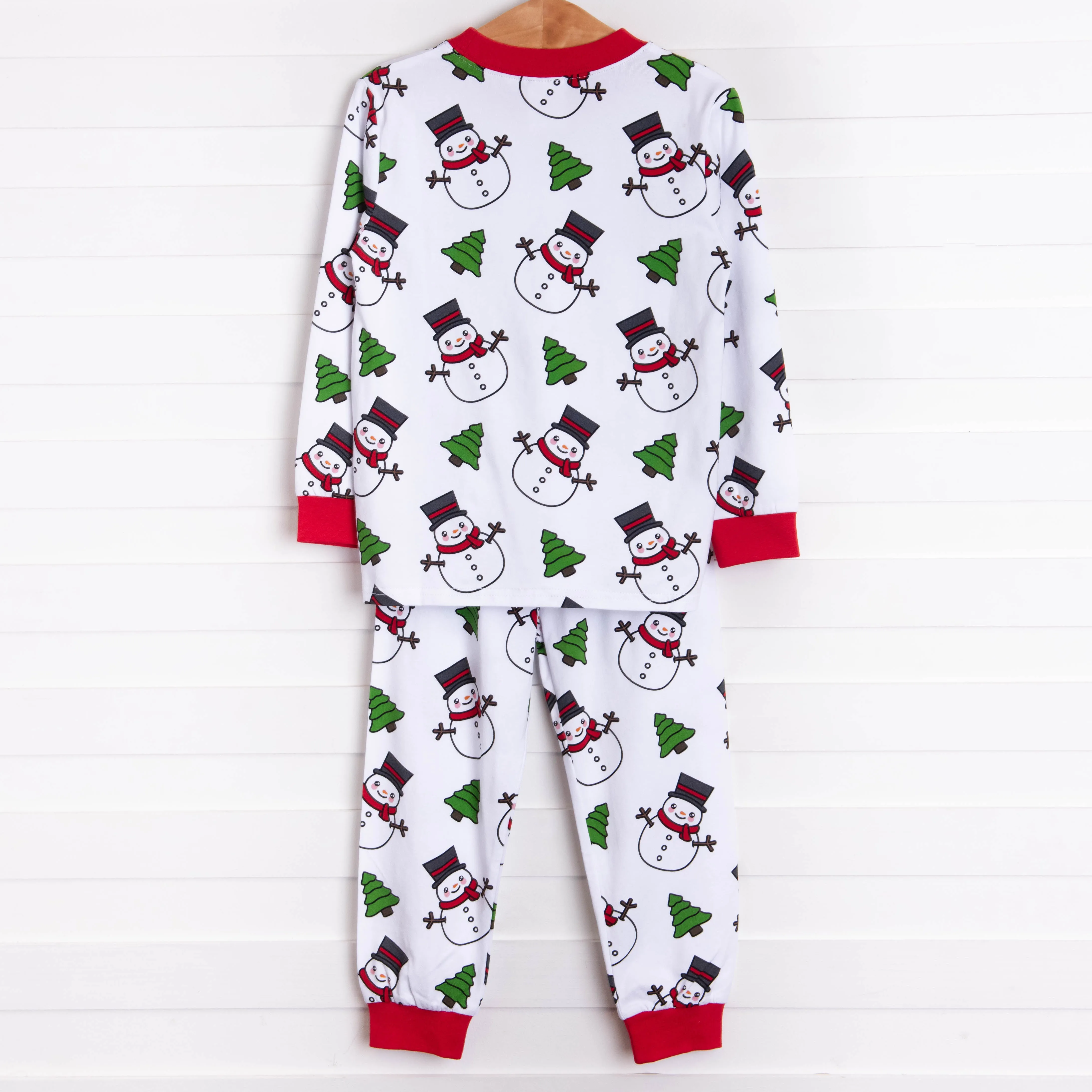 Festive Snowman Soft Set, Red