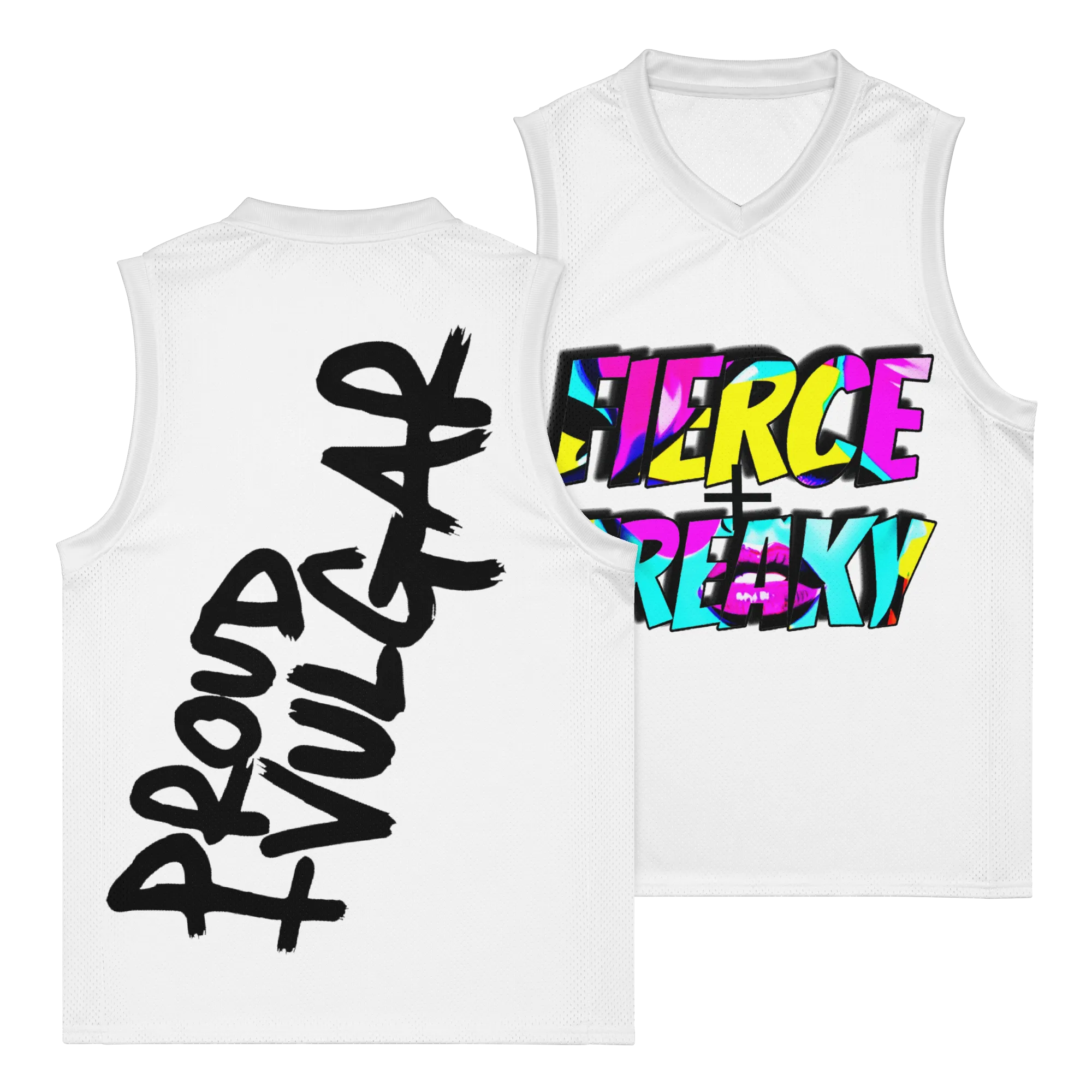 Fierce and Freaky Premium Basketball Vest