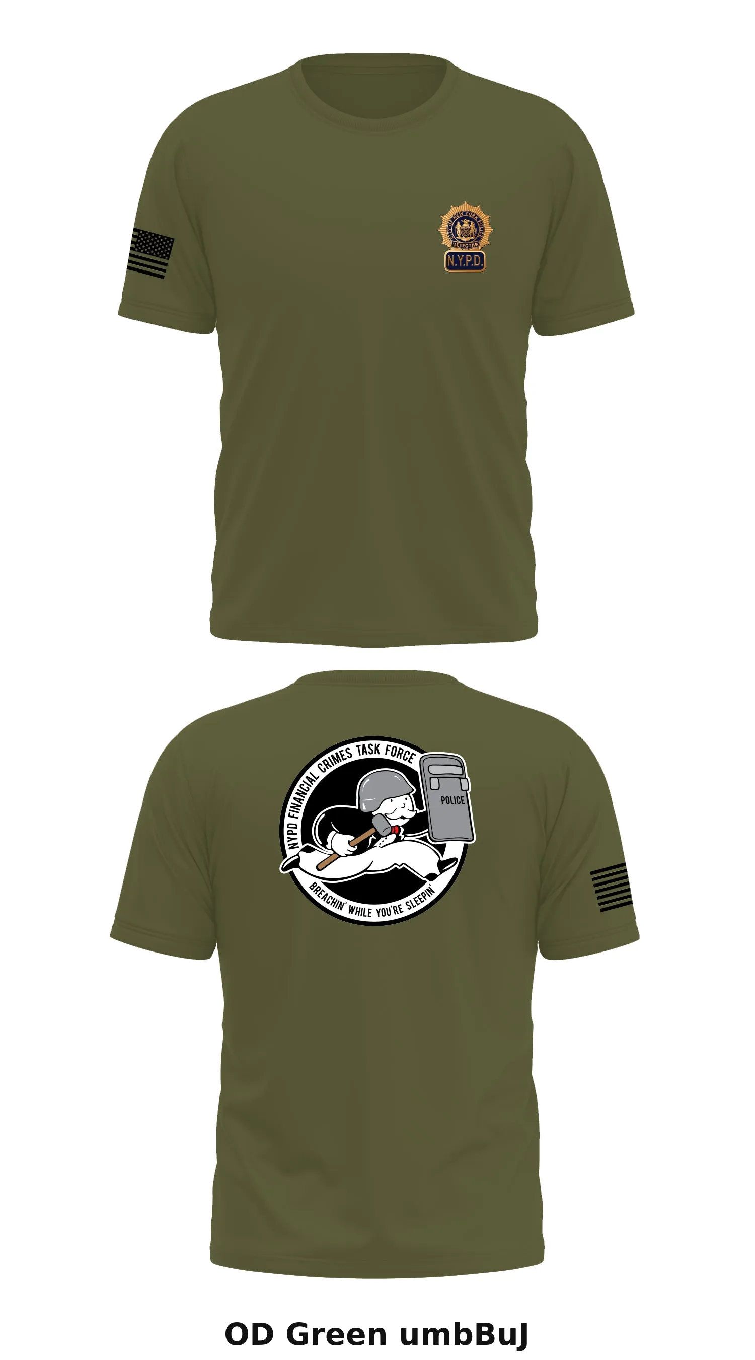 Financial Crimes Store 1 Core Men's SS Performance Tee - umbBuJ