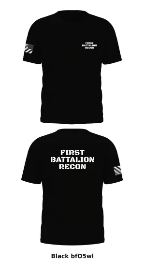 First Battalion Recon Store 1 Core Men's SS Performance Tee - bfO5wl