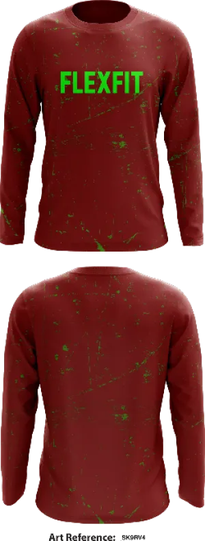 FlexFit  Store 1 Core Men's LS Performance Tee - sK9rV4