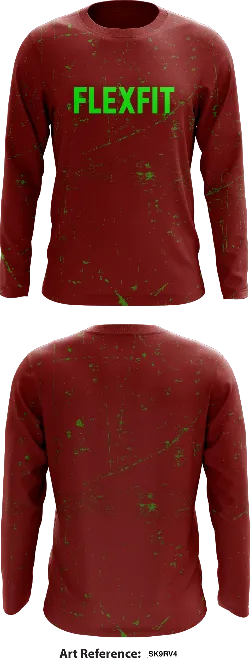 FlexFit  Store 1 Core Men's LS Performance Tee - sK9rV4