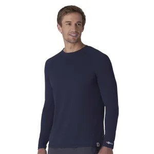 Force Sub-Scrubs C32002 Men's Performance Long Sleeve Tee Navy