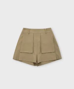 FORDI Pocket Shorts - Beige