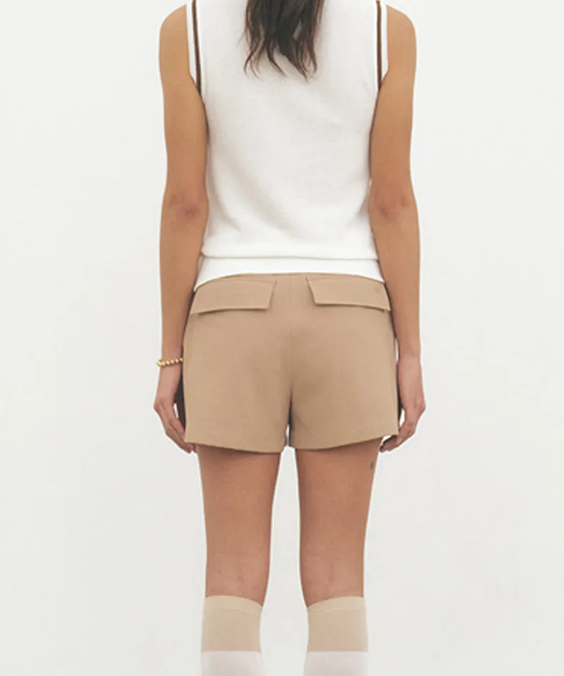 FORDI Pocket Shorts - Beige