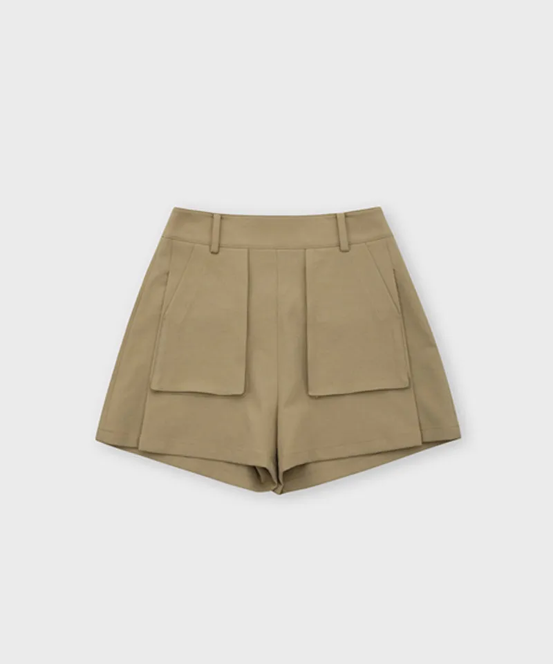 FORDI Pocket Shorts - Beige