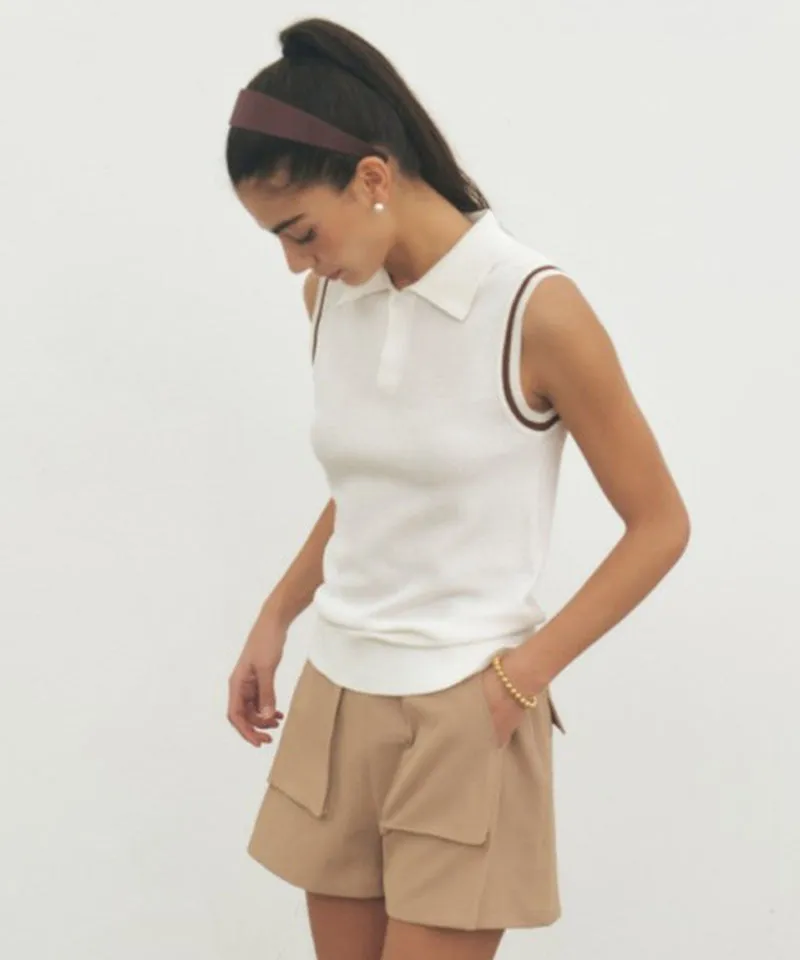 FORDI Pocket Shorts - Beige