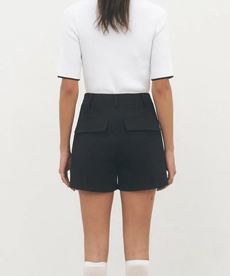 FORDI Pocket Shorts - Black